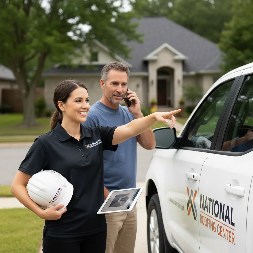 National Roofing Center customer support in Panora